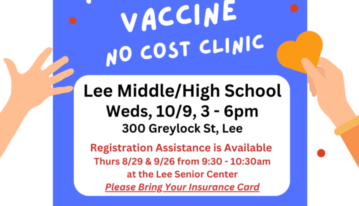 Lee Middle/High School Clinic Flyer