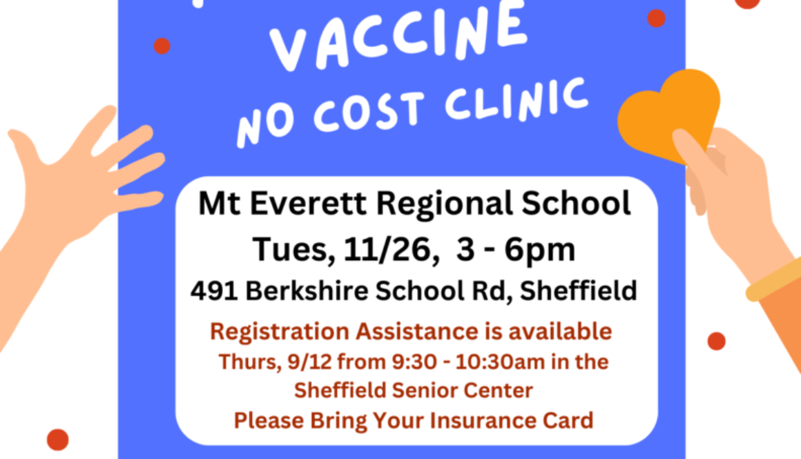 Flyer for Mt. Everett Clinic